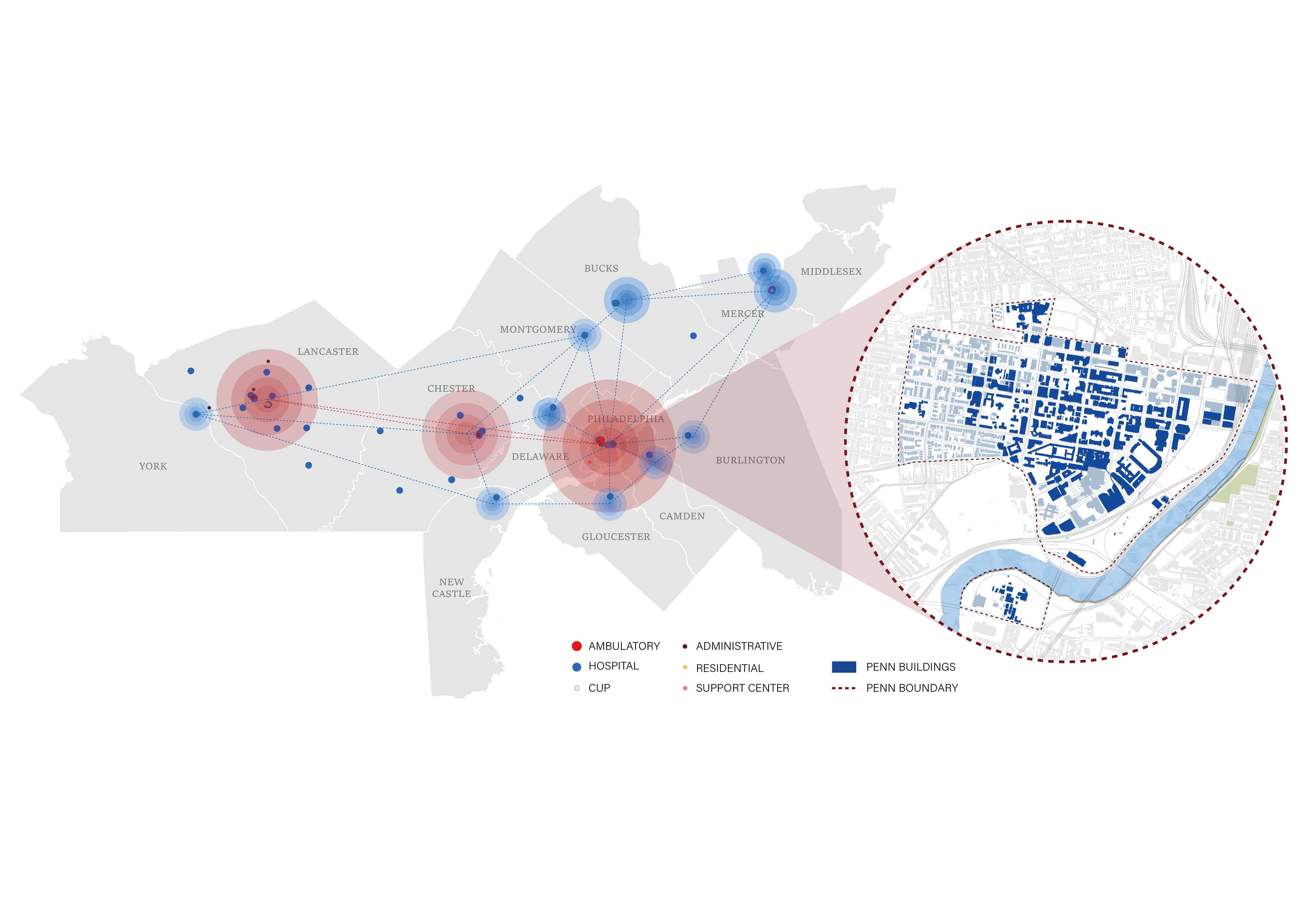 Penn Anchor Institution Map